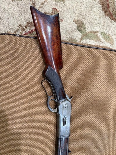 winchester 1886 deluxe matted bbl cody letter 45/90 - Image 3 of 9