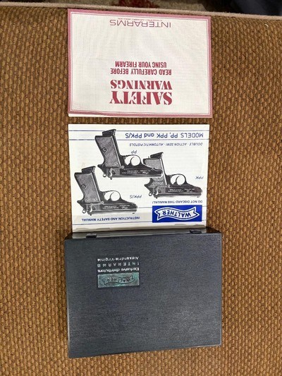 walther PP22 cal in box with papers early gun - Image 2 of 7