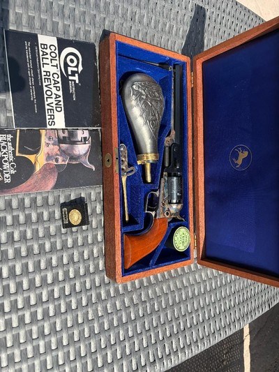 Colt second Generation 1851 Navy Percussion revolver - Image 1 of 3