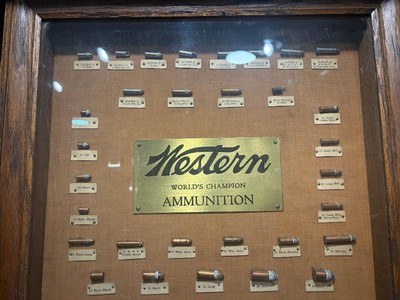 Vintage Western cartridge board 1 of a kind - Image 4 of 11