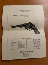 Smith & Wesson Model 29-3 44 Magnum Revolver.
Mint - never fired - Dirty Harry original with presentation case and mint tools - 10 of 11