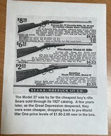 Hamilton Rifle No. 27 Boys Rifle. 22 cal. Nice patina, Looks great!
C&R OK. - 13 of 14