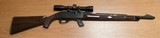 Remington Nylon - 22lr caliber semi auto - with scope.
Rare Mohawk 10C variant mfg 1974