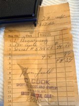 Browning 1910/55 .380 new in box bought in 1964 (original receipt included) Black & red plastic box - Image 3 of 4
