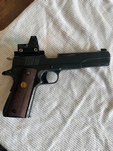 Colt Kit Gun CLARK Longslide bullseye gun built by Clark Shreveport from Colt 
