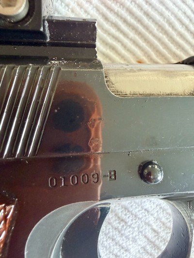 Colt Kit Gun CLARK Longslide bullseye gun built by Clark Shreveport from Colt 