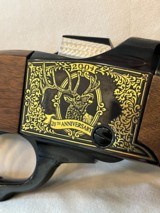 Ruger No.1 Commemorative
2004 Rocky Mountain Elk Foundation Gold Engravings New Condition. Looks Unfired - 5 of 9