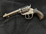 Colt, Model 1877Lightning , Double Action, .38 Caliber, Serial # 115376 - 2 of 8
