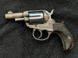 Colt, Model 1877, (Lightning), Sheriff/Storekeeper Model, Double Action, .38 Caliber, SN# 32044