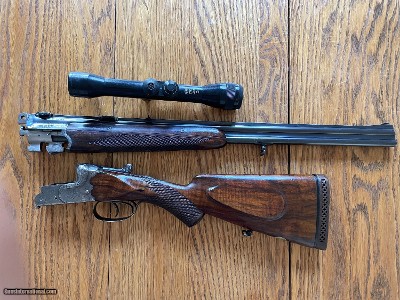 Merkel 9.3 x 74R rifle w/ ZEISS scope 1.5-4 X