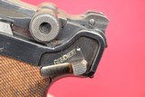German P08 Navy Luger 9mm Pistol - DWM Made W/LZA Holster - NICE, Matching, WWI, Bright & Shiny Bore - C&R OK - 1917 - 14 of 15
