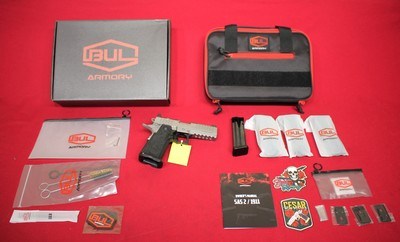 BUL Armory SAS II TAC Pro 9mm Pistol W/4.25
