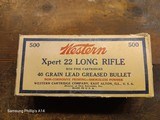 Western expert 22long rifle brick. - 1 of 3