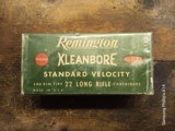 Remington kleanbore 22long rifle brick.
