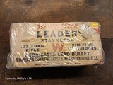 Winchester 22long rifle
leader ammo
