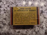 WINCHESTER 22HORNET AMMO - 3 of 5