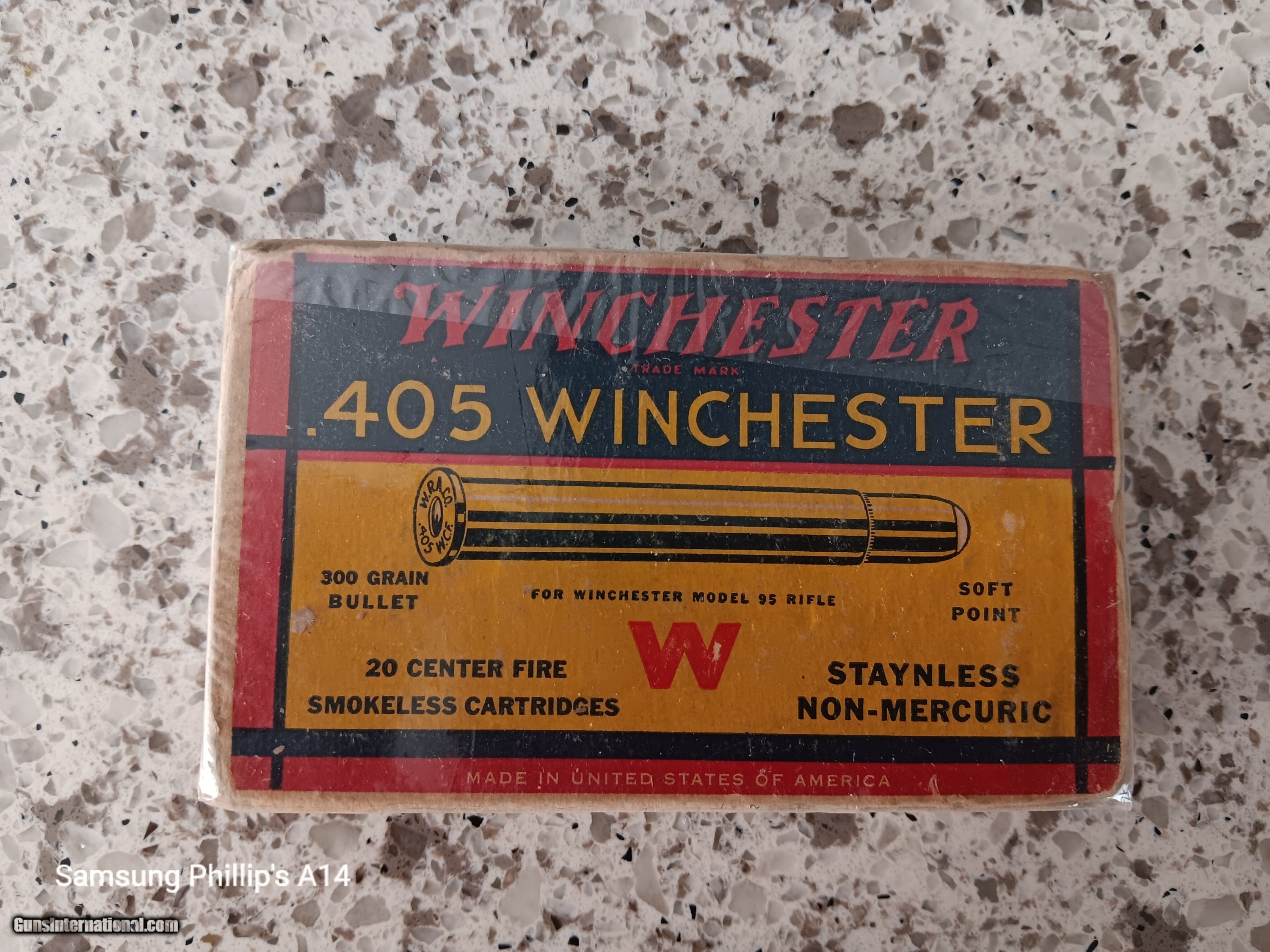 WINCHESTER 405 CALIBER CARTRIDGES for sale