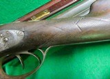 1850's Percussion Cased British Westley Richards Double Barrel Shotgun 16 Bore - 12 of 15