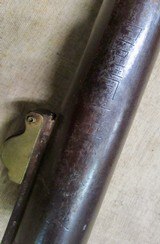 Original Large .75 Caliber Japanese Signed Matchlock Tanegashima - 11 of 20
