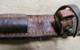 Original WWII Johnson Automatics Model 1941 Semi-Auto Rifle Bayonet & Scabbard - 9 of 12
