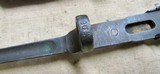 Original WWII Johnson Automatics Model 1941 Semi-Auto Rifle Bayonet & Scabbard - 3 of 12