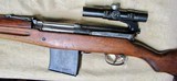 Scarce WWII Russian SVT-40 7.62x54 Tokarev Sniper Rifle Finland & Scope - 7 of 20