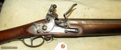 Very Rare Super Untouched Swedish Model 1815 Dog Lock Flint .75 Cal Brass Mounted Musket