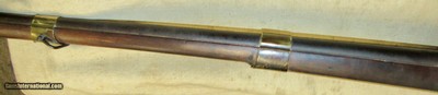 Very Rare Super Untouched Swedish Model 1815 Dog Lock Flint .75 Cal Brass Mounted Musket - Image 7 of 20