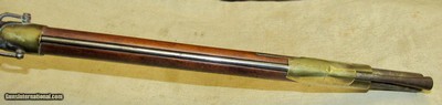 Very Rare Super Untouched Swedish Model 1815 Dog Lock Flint .75 Cal Brass Mounted Musket - Image 11 of 20