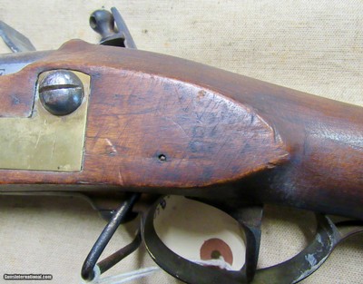 Very Rare Super Untouched Swedish Model 1815 Dog Lock Flint .75 Cal Brass Mounted Musket - Image 18 of 20
