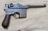 Captured Bring Back WWI Mauser C96 Broomhandle 7.63 Pistol W/ Stock Holster Medals & History - 3 of 20