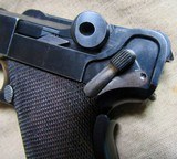 Very Rare Crown D DWM 1902 G.P.K. Trials Danzig Test Dutch 7.63 Luger Pistol - 5 of 20