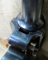 Very Rare Crown D DWM 1902 G.P.K. Trials Danzig Test Dutch 7.63 Luger Pistol - 10 of 20