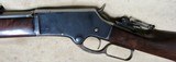 Outstanding Marlin Model 1881 Lever Action Rifle .38-55 Made in 1886 - 5 of 20