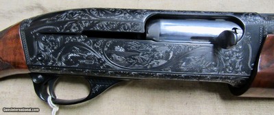 Extremely Rare Remington 1100 Special Field Engraved F Grade Premier 12 Gauge Semi-Auto Shotgun 1984