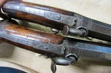 True Pair of DuBout A Metz Percussion High Grade .70 Cal Large Bore Pistols Circa 1850 - 7 of 19