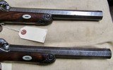 True Pair of DuBout A Metz Percussion High Grade .70 Cal Large Bore Pistols Circa 1850 - 4 of 19