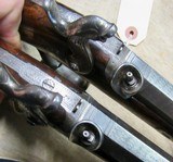 True Pair of DuBout A Metz Percussion High Grade .70 Cal Large Bore Pistols Circa 1850 - 17 of 19