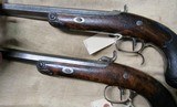 True Pair of DuBout A Metz Percussion High Grade .70 Cal Large Bore Pistols Circa 1850 - 10 of 19
