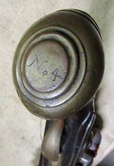 Large Continental Revolutionary War Period Flint Lock Pistol Possibly French or Dutch - 17 of 19