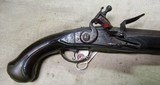 Large Continental Revolutionary War Period Flint Lock Pistol Possibly French or Dutch - 2 of 19