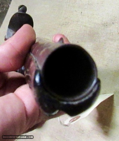 Large Continental Revolutionary War Period Flint Lock Pistol Possibly French or Dutch - Image 18 of 19