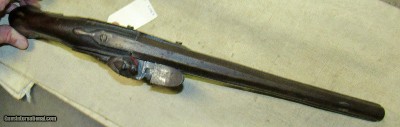 Large Continental Revolutionary War Period Flint Lock Pistol Possibly French or Dutch - Image 5 of 19