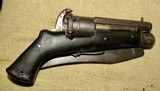 Belgian 5mm Pin Fire Revolver Folding Knife Pistol 1800's - 10 of 13