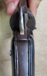 Belgian 5mm Pin Fire Revolver Folding Knife Pistol 1800's - 9 of 13