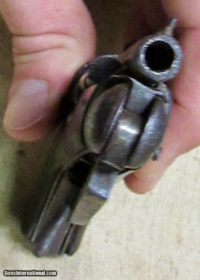 Belgian 5mm Pin Fire Revolver Folding Knife Pistol 1800's - Image 12 of 13