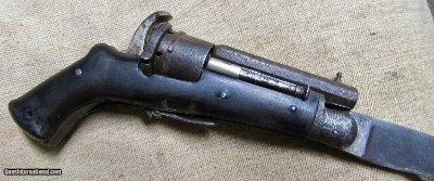 Belgian 5mm Pin Fire Revolver Folding Knife Pistol 1800's - Image 2 of 13
