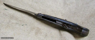 Belgian 5mm Pin Fire Revolver Folding Knife Pistol 1800's - Image 8 of 13
