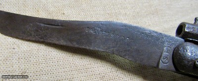 Belgian 5mm Pin Fire Revolver Folding Knife Pistol 1800's - Image 5 of 13