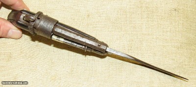 Belgian 5mm Pin Fire Revolver Folding Knife Pistol 1800's - Image 3 of 13